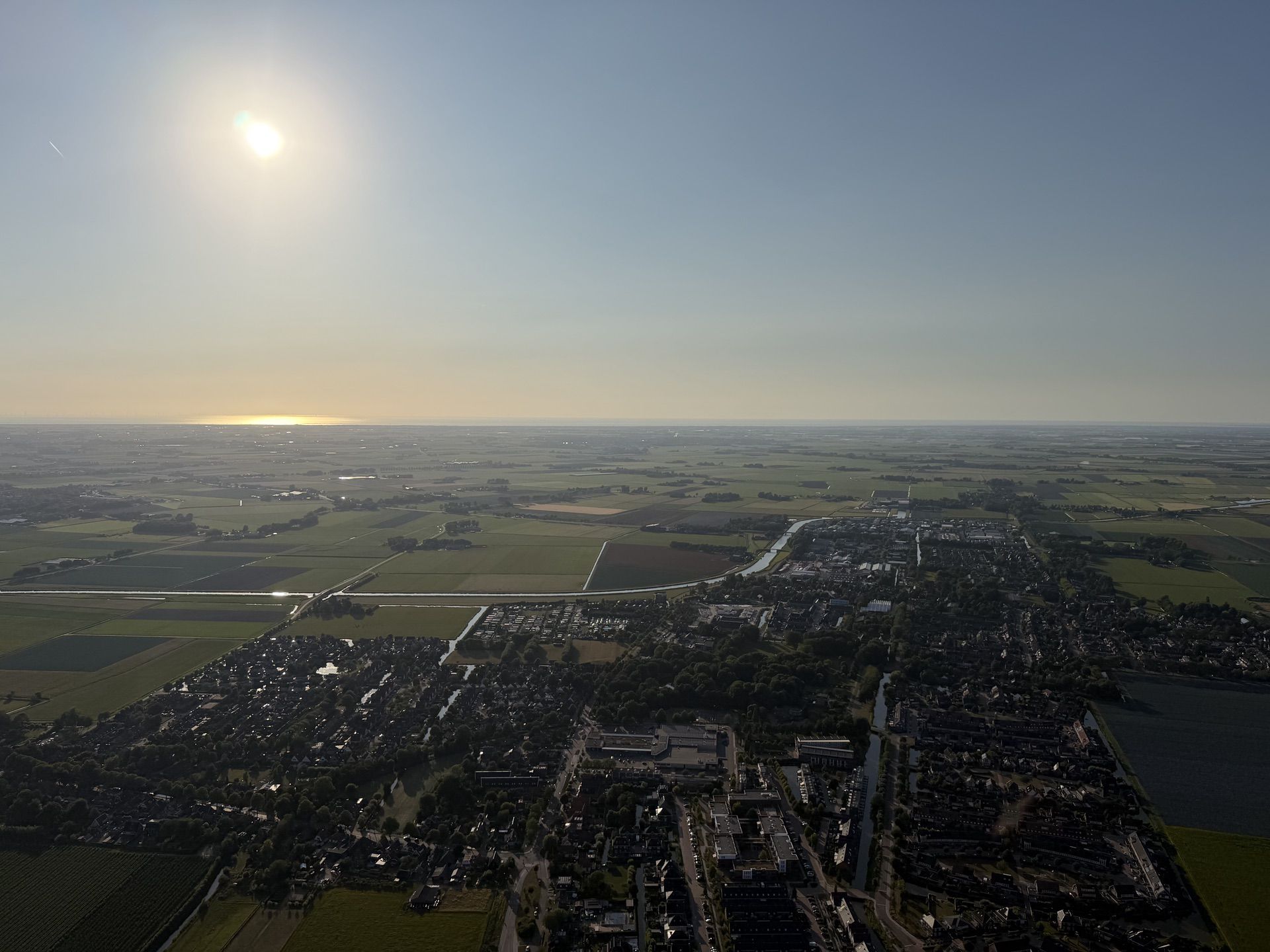 Ballonvlucht vanaf Nieuwe Niedorp naar Wadway
